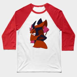 Modern Red Riding Hood Baseball T-Shirt